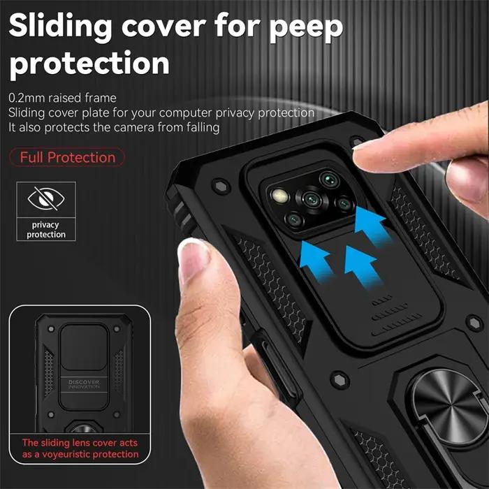 Coque Xiaomi Poco X3 Pro avec support magnétique - Protection renforcée et support voiture intégré