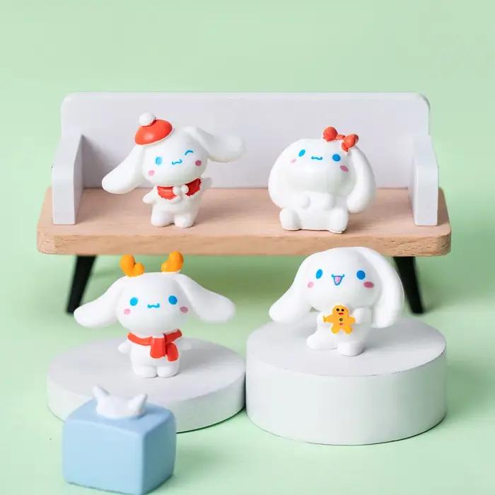 Figurine en résine miniature ornement animal de compagnie renard chien chat décoration de jardin pour occasions spéciales comme Noël Saint Valentin Anniversaire Journée des enfants