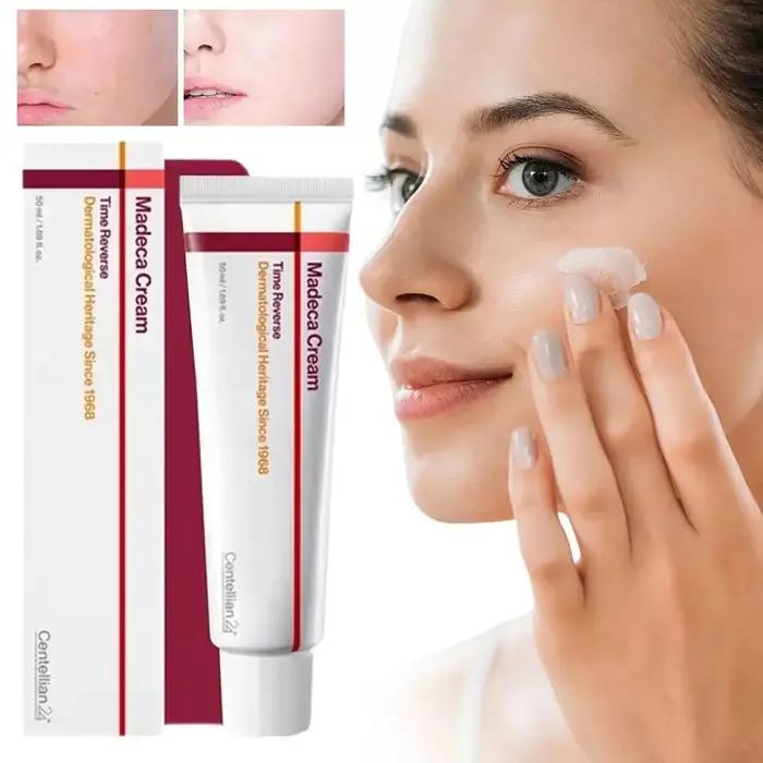Crème au collagène Madeca Time Reverse avancée, nourrissante à absorption rapide, hydrate, défauts r