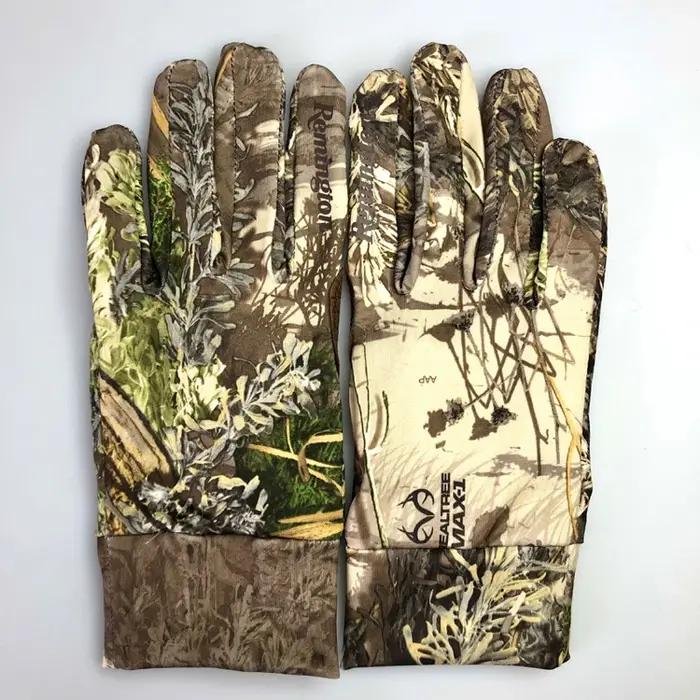 Gants tactiques écran tactile pleine main chasse pêche airsoft camouflage élastique anti-dérapant outdoor
