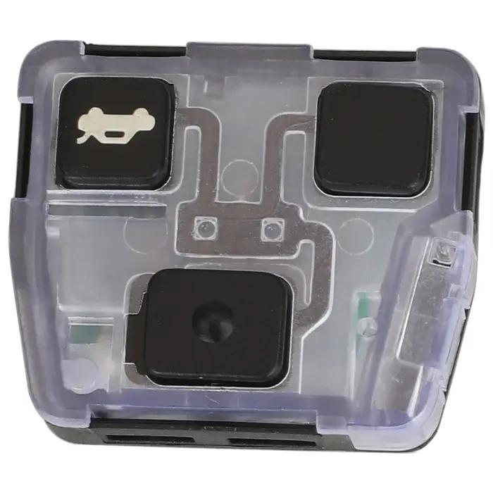 Jingyuqin 89071-0D030 alarme de clé de voiture à distance 433MHZ pour Toyota Yaris Avensis Corolla Fob 4D70/4C puce