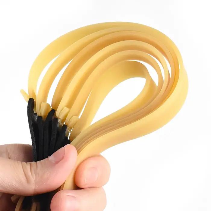 4 pièces 2.0mm épaissi puissant fronde élastique spécial pour la chasse Sport haute qualité Latex él