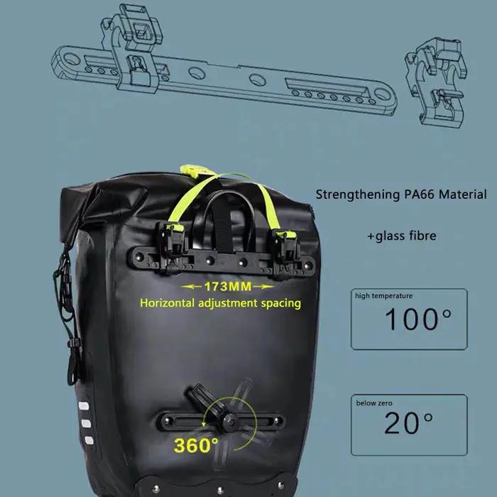 Sac chameau pour bagages de vélo, accessoires de vélo, équipement d'équitation, neuf