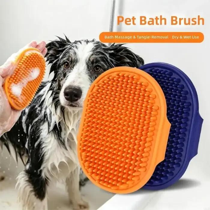 Toilettage pour animaux avec poils en caoutchouc souple 8mm pour Massage doux retrait efficace du pelage