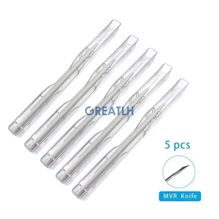 Couteau ODancing Mic Chicken Hospital Generator, lame fendue, outil de micro proporpour les yeux, 5