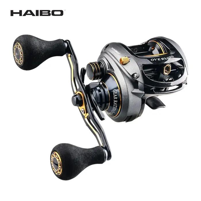 Haibo-Moulinet de pêche surchargé Baitcasting, 2020, 8B +, pratique 5.4:1-7.1:1, eau douce, mer, lon