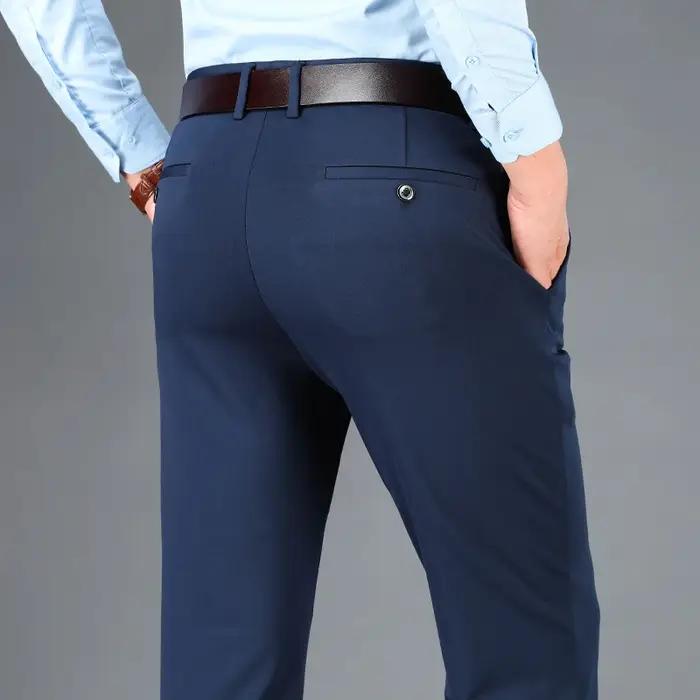 Pantalon homme élégant bureau chasse confortable stretch quick dry pour tenue polyvalente