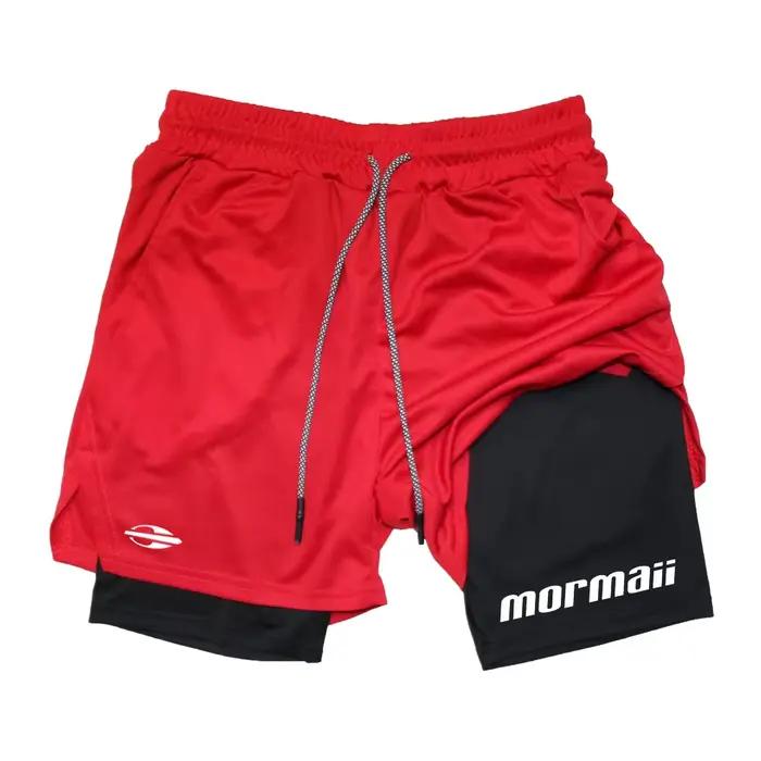 Shorts de sport pour homme en polyester tricoté, shorts de tennis, badminton et course à pied pour les quatre saisons
