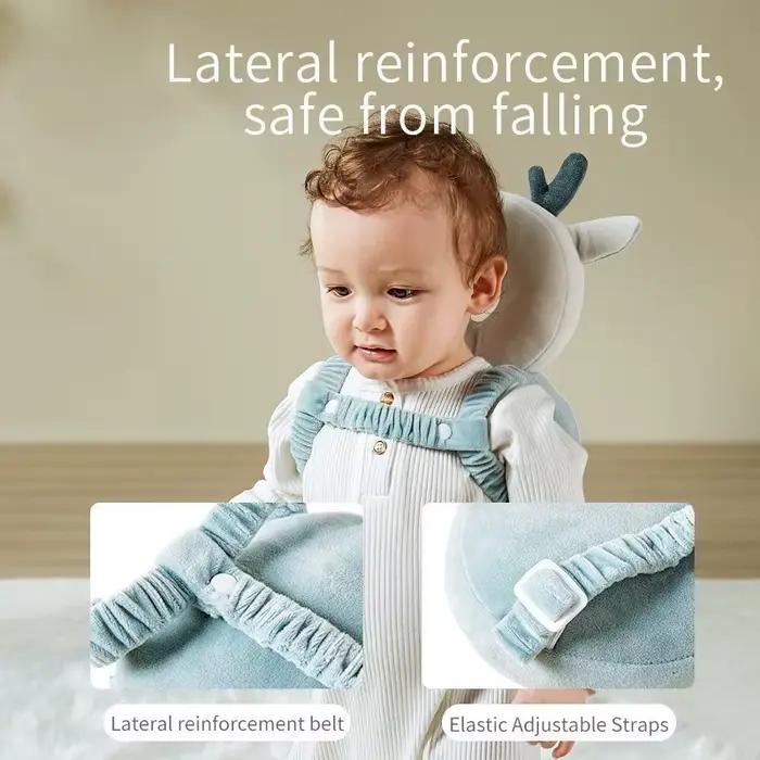 AIBEDILA Coussin de protection anti-chute pour bébé, motif astronaute de dessin animé, protège-tête