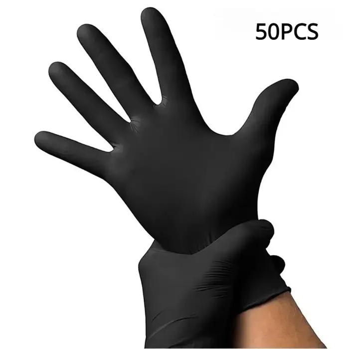 Gants jetables en Nitrile noir