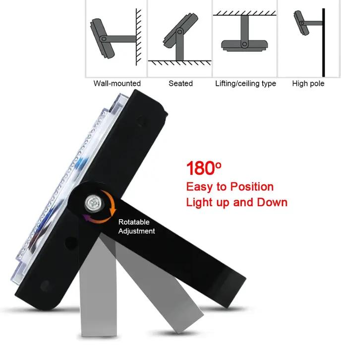 Projecteur LED imperméable conforme à la norme IP65, éclairage d'extérieur, idéal pour le jardin, 50