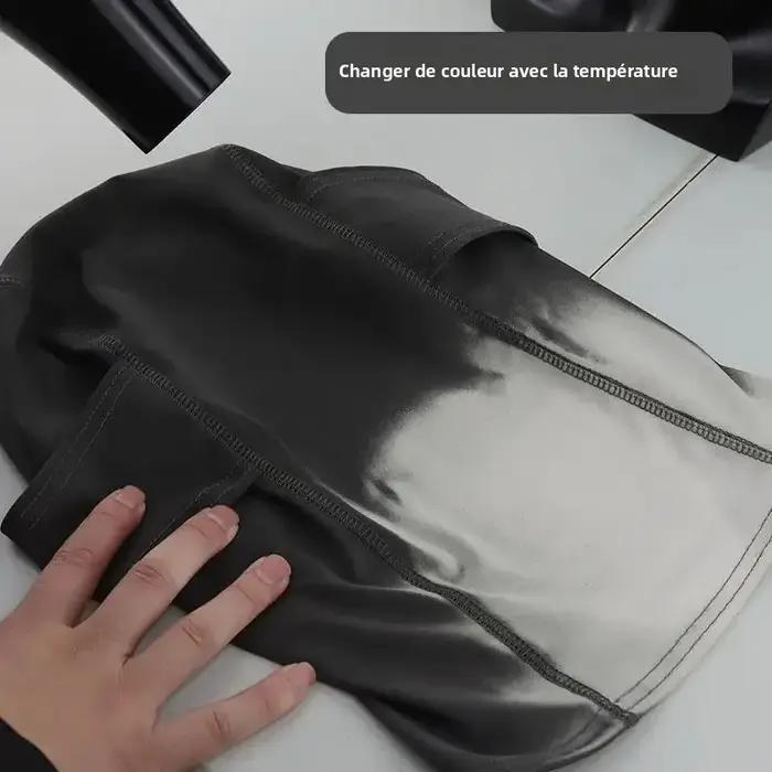 Cagoule thermique changement de couleur hiver - Masque sensible température respiration outdoor dégradé