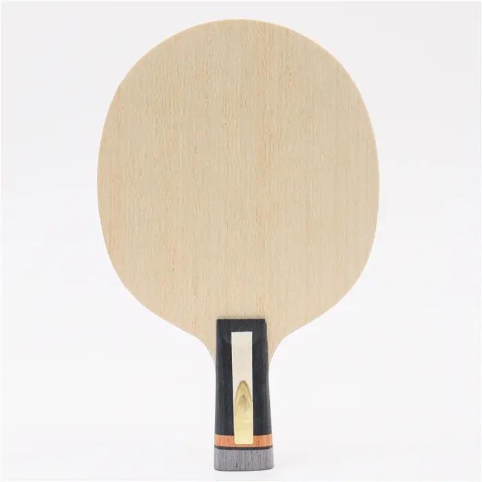 Stuor-Raquette de tennis de table CNF en carbone blanc