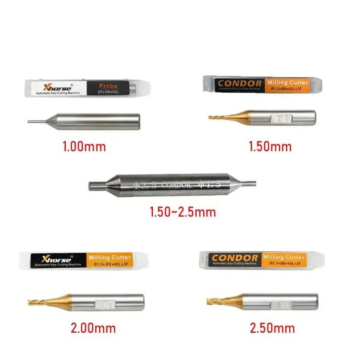 Sonde de fraise 1.0mm 1.5mm 2.0mm 2.5mm