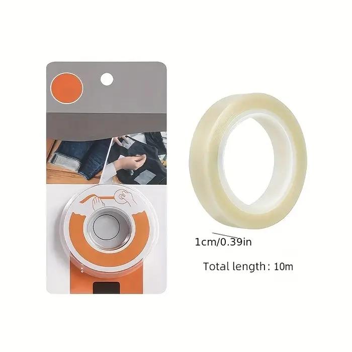 1 rouleau de ruban adhésif double face pratique pour ourlet sans couture