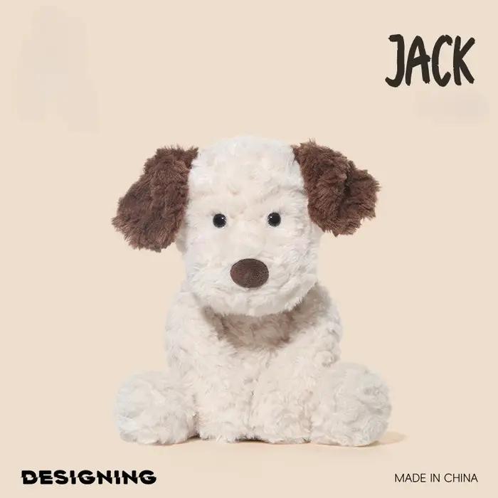 Peluche ultra douce et moelleuse, adorable chien en peluche, compagnon de sommeil anti-anxiété, peluche kawaii, cadeau d'anniversaire