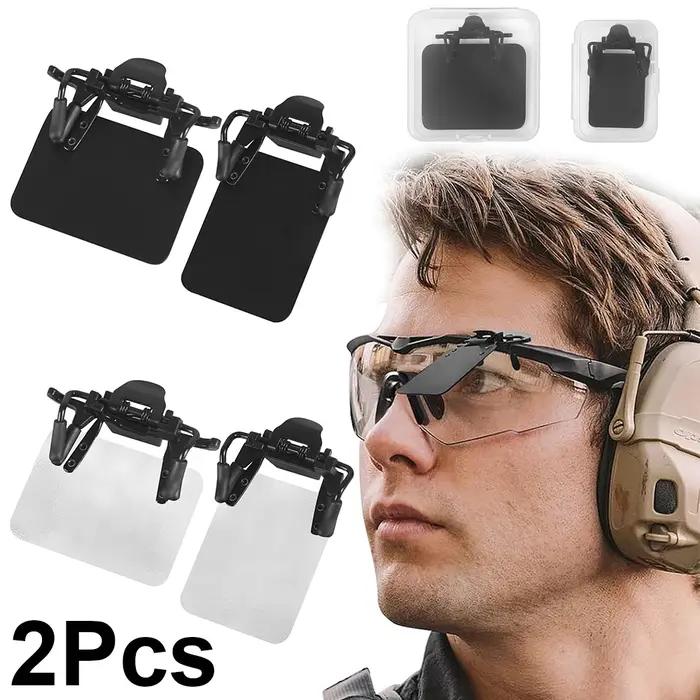 Lunettes de tir avec blindages patchs pour protection des yeux et amélioration de la précision pour tir à l'arc et compétitions sportives