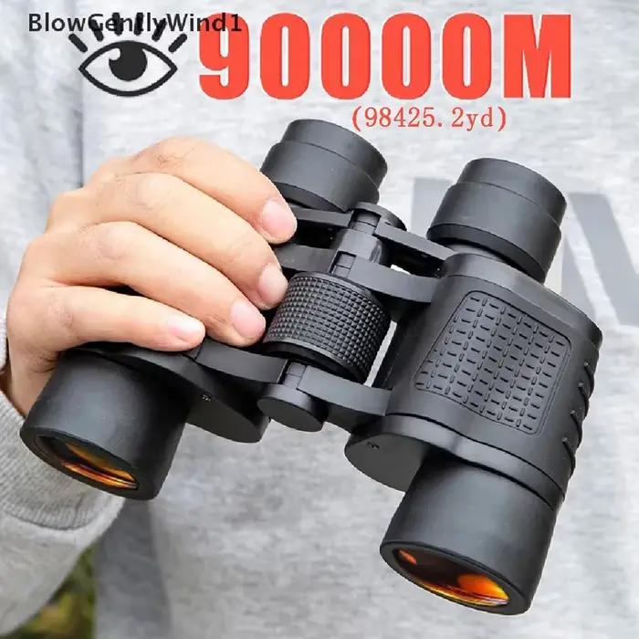 Jumelles professionnelles portables 80X80 haute magnification - équipement léger chasse camping randonnée