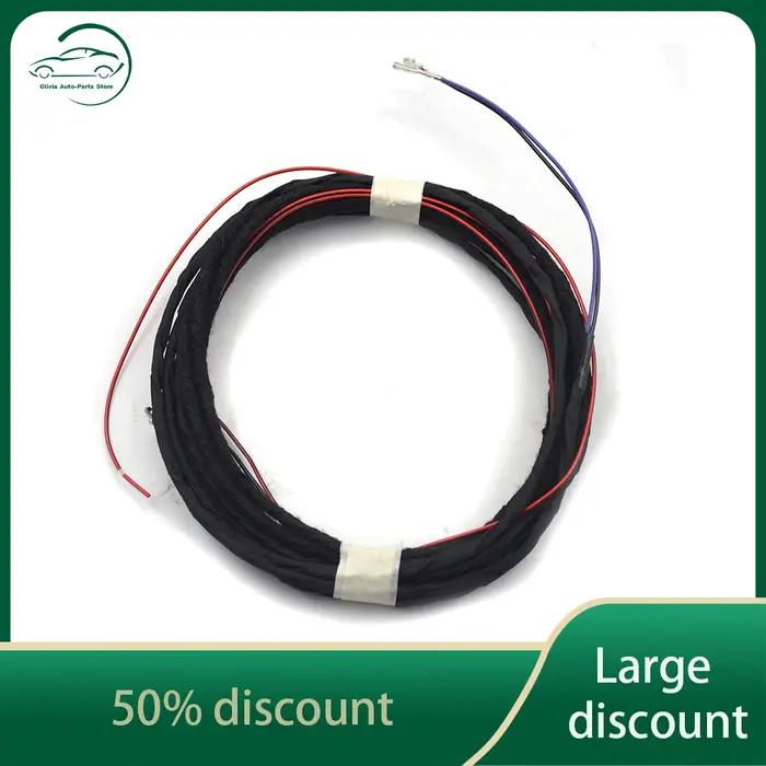 Joli de frein de stationnement pour VW JETTA MK7, bouton de maintien automatique, fil blanc, rétroéc