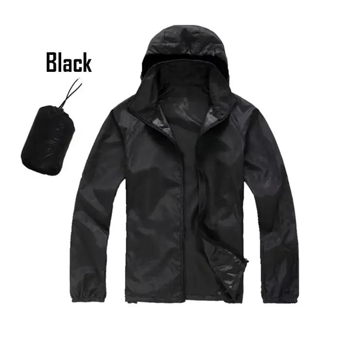 Veste de pluie de Camping pour hommes et femmes, vêtements de Protection solaire imperméables, vêtem