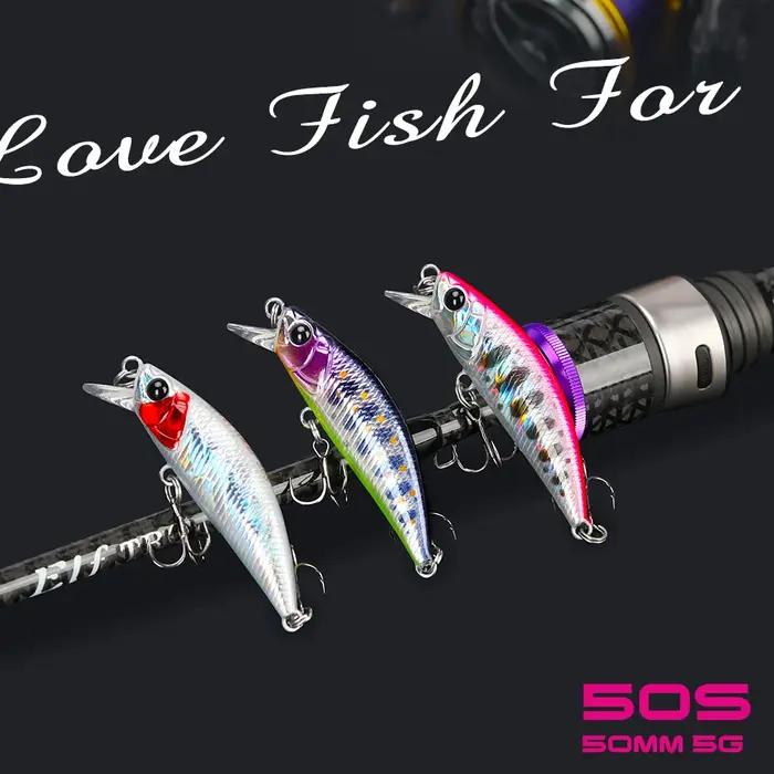 TSURINOYA 50S rivière pêche coulant bâton appât méné leurre de pêche intrus 50mm 5g truite zone ruis