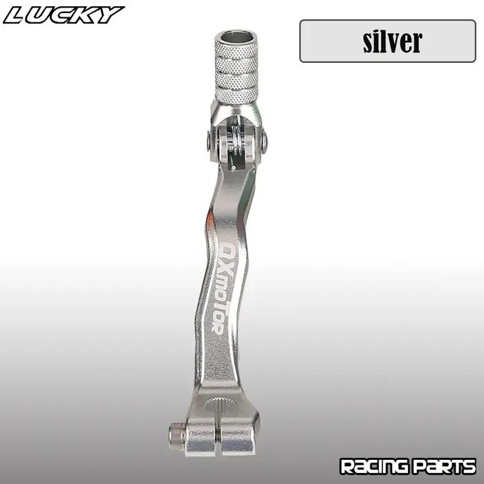 Levier de changement de vitesse pliant en aluminium CNC pour moto