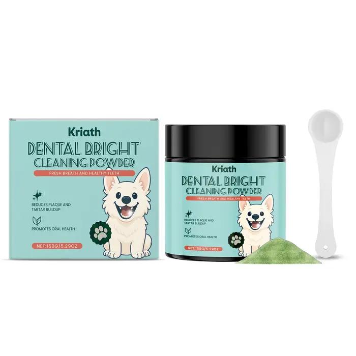 Poudre de soin dentaire pour chien
