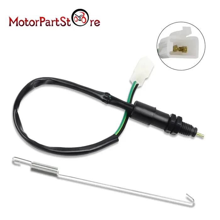 Interrupteur de feu de freinage arrière universel pour Honda Kawasaki Suzuki Yamaha Harley Motocyclette VTT Scooter