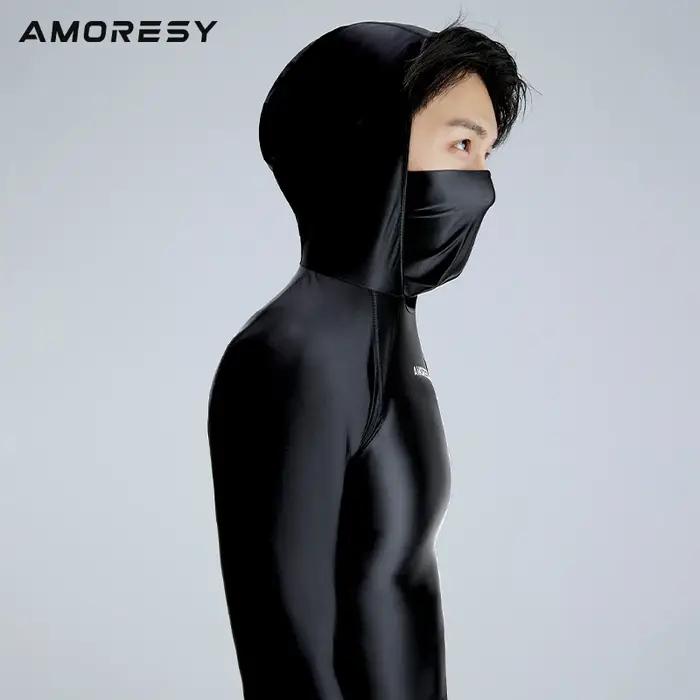 Maillot de bain sexy en soie pour hommes, lisse et brillant, pantalon serré, surf, séchage rapide, m