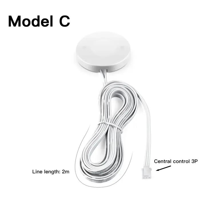 Capteur de variateur de balayage tactile LED