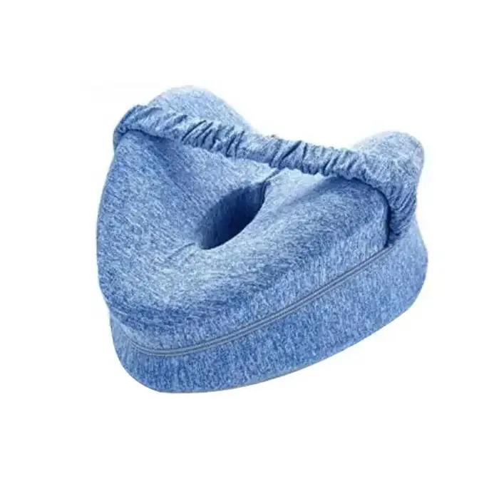 Oreiller de jambe en coton à mémoire de forme