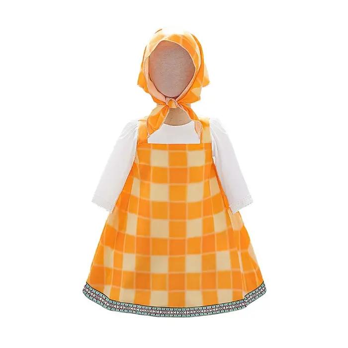 Costume de cosplay Masha pour tout-petits, tenue de dessin animé d'Halloween pour filles, robes rose
