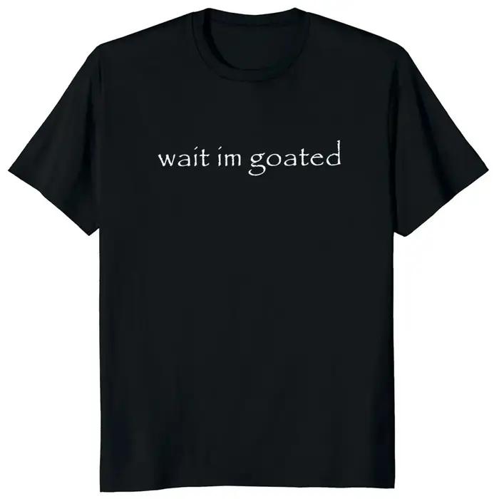 Attendre j'ai mal t-shirt drôle Meme tendance Y2k à manches courtes col rond été T-shirts décontractés femmes vêtements