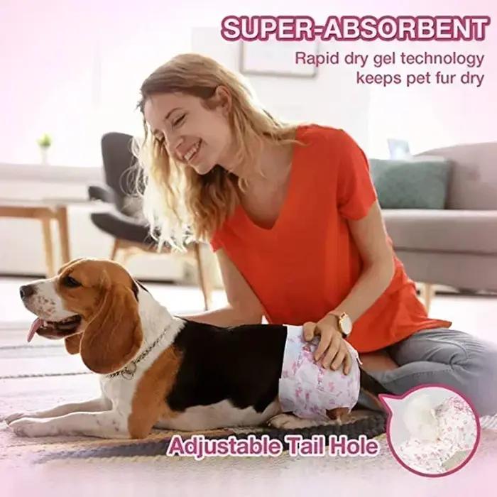 Couches Super Absorbantes pour Animaux de Compagnie