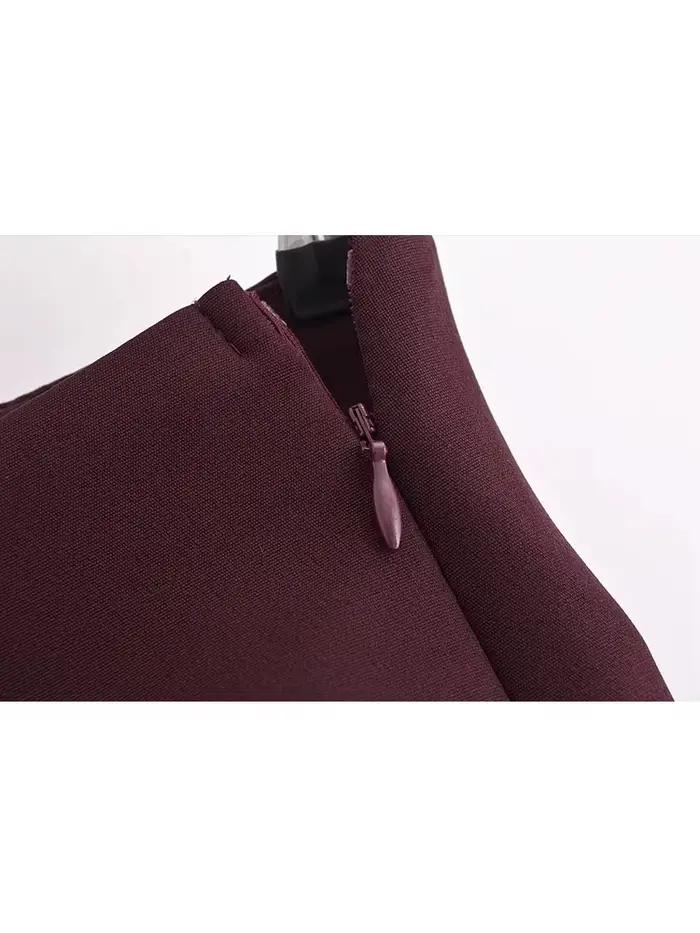 TFMLN nouveau printemps femmes solide jupe mode casual côté fermeture éclair Mini Shorts jupes Vinta
