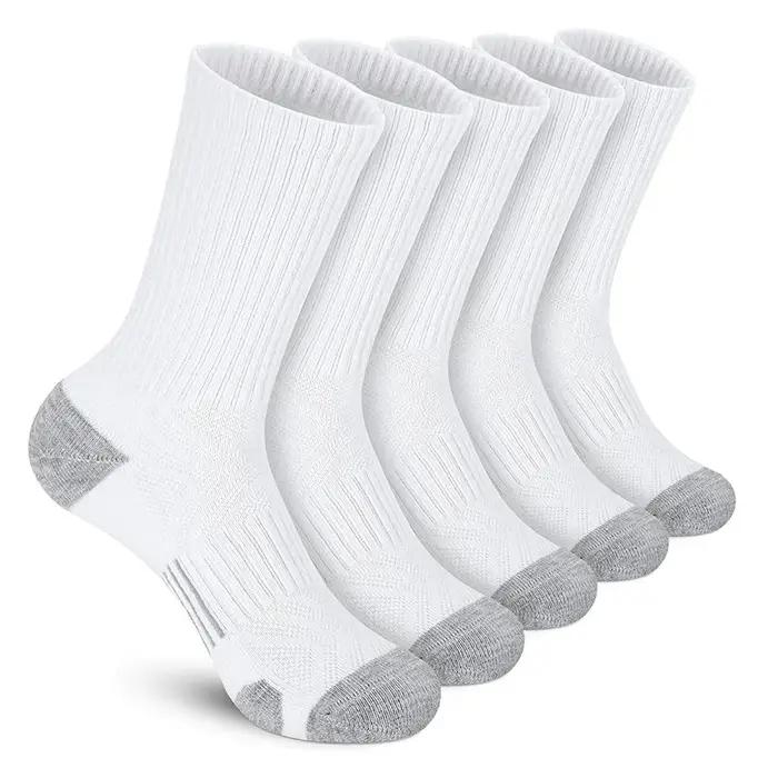Chaussettes de sport running performance 5 paires homme femme - Confort respirant et amorti pour chasse