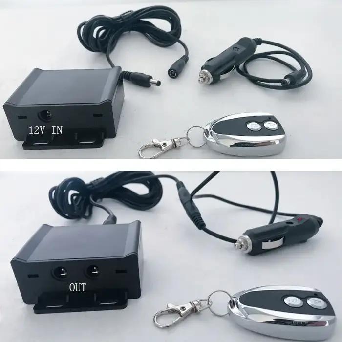 Commutateur de télécommande électronique 12V + boîte de commande pour Kit de découpe d'échappement é