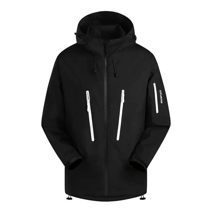 Veste d'alpinisme pour hommes, coupe-vent et imperméable, tissu à la mode, Design Hip Hop, manteau d