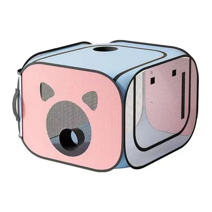 Séchoir pliable en tissu oxford pour animaux de compagnie toilettage bain séchage hygiène blanche occassions spéciales famille chiens chats