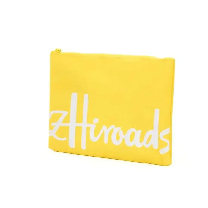 Housse pour ordinateur portable en coton écologique unisexe étuis pour ordinateur portable style décontracté protection durable accessoire élégant pour bureau et voyages
