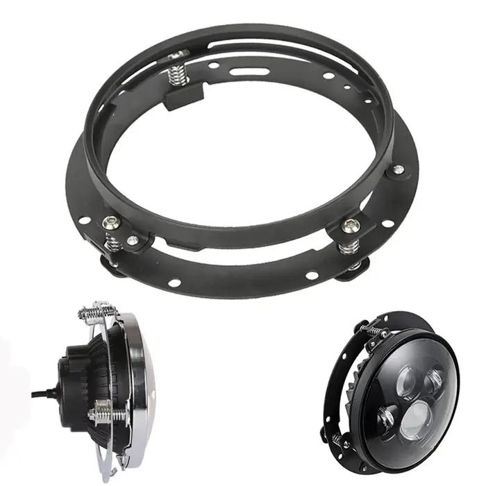 Anneau de support de montage de phare LED rond de 7 pouces, pour voiture Wrangler JK Suzuki samouraï