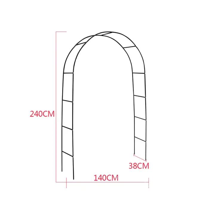 Arches de jardin, supports pour plantes, pour décoration extérieure, mariages, cérémonies, fêtes, pergola