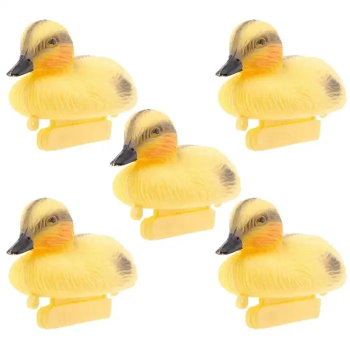 Canards Flottants Mignons en Plastique Educatif pour Jardin, Étang, Piscine et Chasse Occasions Spéciales