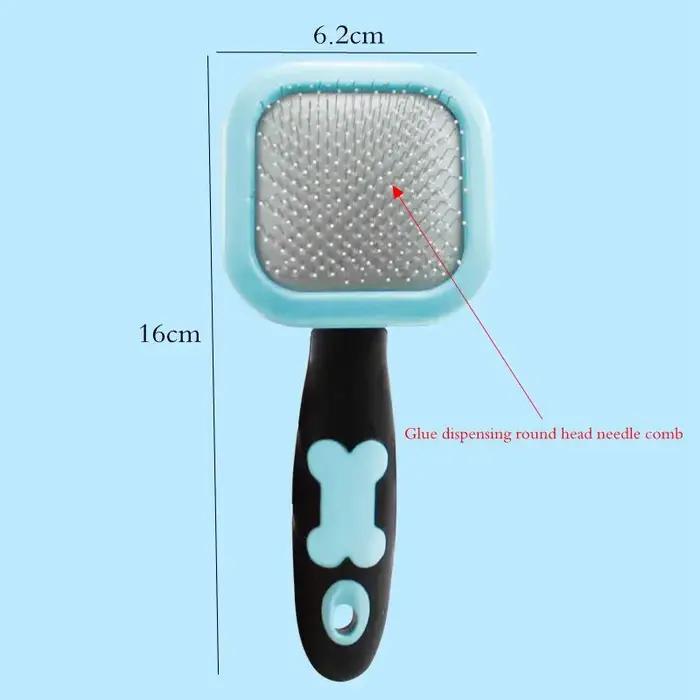 Peigne pour chien rotatif à 360 °, fournitures de beauté propres pour animaux de compagnie, peigne d