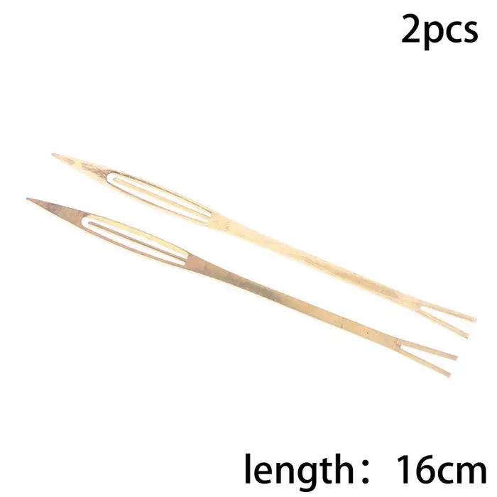 Navettes de réparation en acier allié pour filets de pêche pivotements snap réparation ligne de filet tissage amélioration filets pêche occasions spéciales