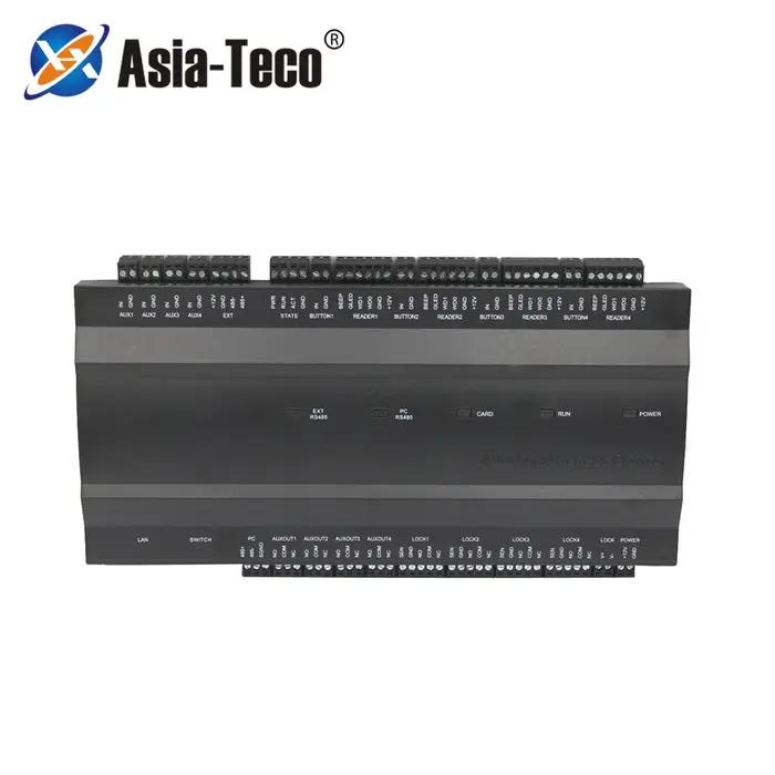Panneau de contrôle d'accès IP (TCP/IP) 1/2/4 portes, sécurité, capacité de 100 000 enregistrements, communication TCP/IP et RS485, 32 bits, 400 MHz, C