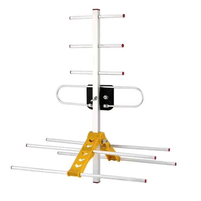 Antenne TV numérique HD LAN-HD8E, récepteur de programmes télévisés pour DVBT2 HDTV ISDBT ATSC, antenne TV extérieure à gain élevé et signal puissant