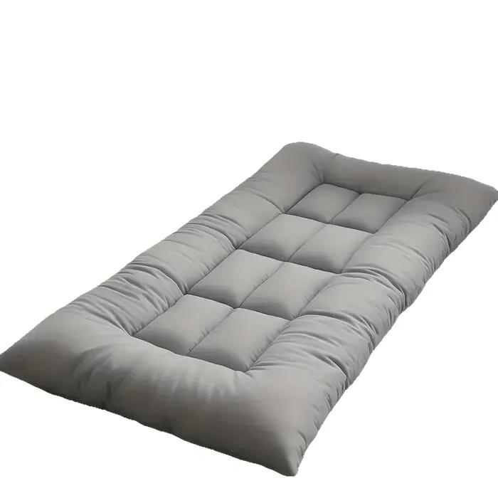 Tapis rafraîchissant pour chiens et chats gris clair XL 120x60cm lit de repos douillet pour animaux de compagnie maison voyage chenil