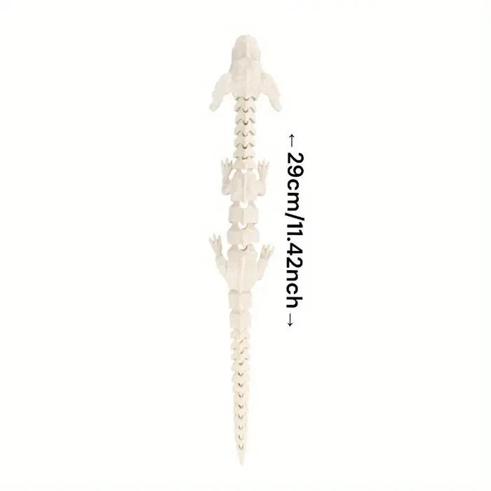 Figurine Dragon de chien imprimé en 3D articulé ornement de bureau et décoration de maison pour Noël anniversaire et journée des enfants