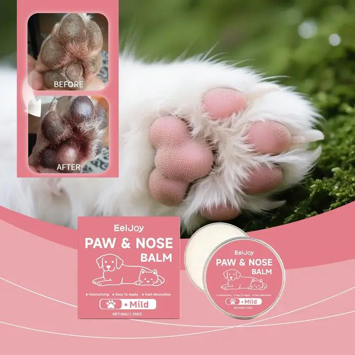 Cire naturelle pour le soin des pattes d'animaux, anti-friction, réparatrice pour pattes sèches et g